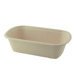 Rectangular Brown Sugarcane Container 34oz L:9in W:5.3in H:2.6in - 125 pcs Rectangular Brown Sugarcane Container 34oz L:9in W:5.3in H:2.6in - 125 pcs